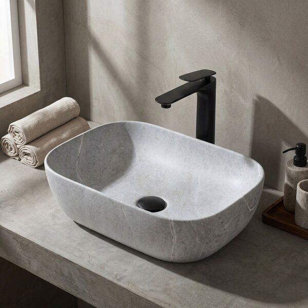 Countertop Basin Rea Livia Grey