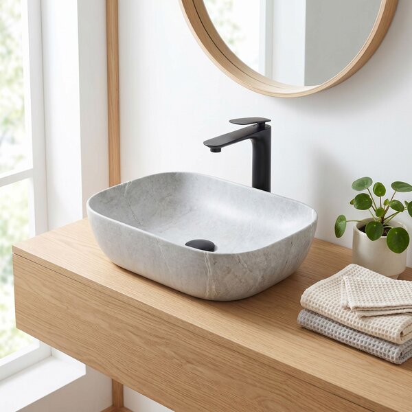 Countertop Basin Rea Livia Grey
