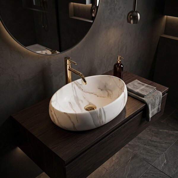 Countertop washbasin Rea Linda Lava Mat
