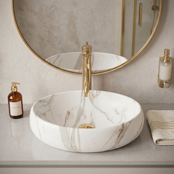 Countertop washbasin Rea Linda Lava Mat