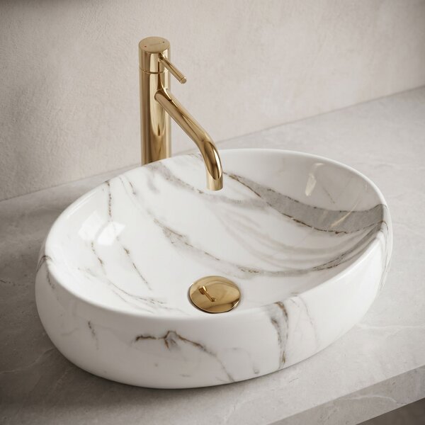 Countertop washbasin Rea Linda Lava