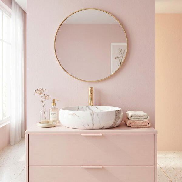 Countertop washbasin Rea Linda Lava