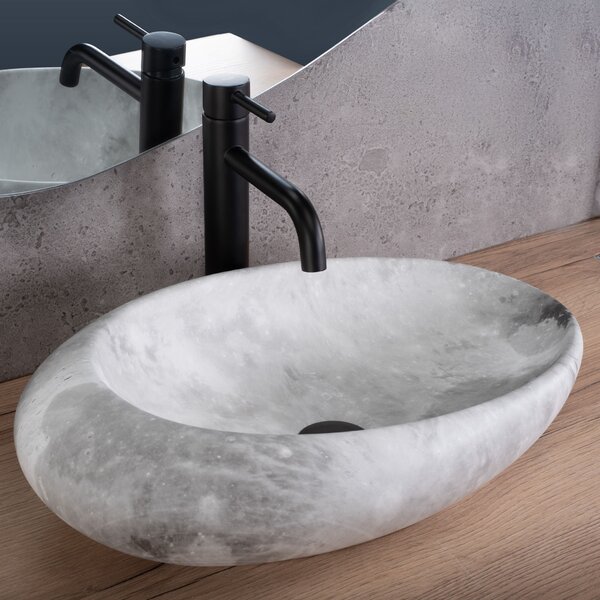 Countertop Basin Rea Roxy C Stone L.GREY