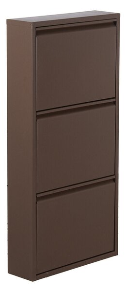 Shoe Rack Alexandra House Living Brown 50 x 103 x 15 cm 3 drawers