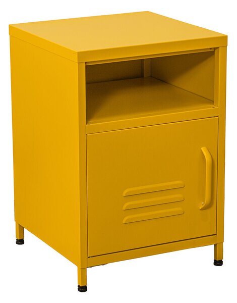 Nightstand Alexandra House Living Yellow 35 x 51 x 35 cm