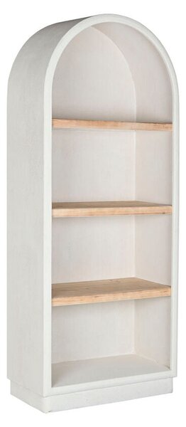 Shelves Home ESPRIT White Natural Fir MDF Wood 80 x 38 x 188 cm