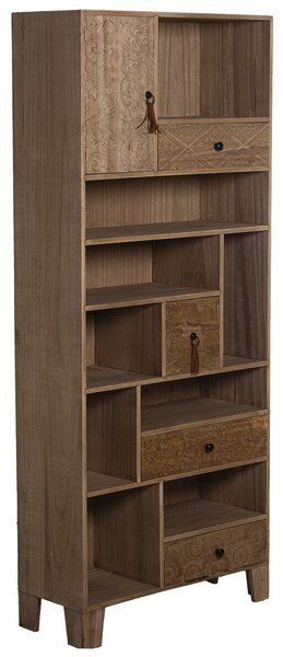 Shelves Alexandra House Living Brown Wood 70 x 165 x 28 cm