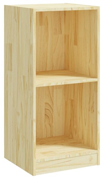 Side Cabinet 35.5x33.5x76 cm Solid Pinewood