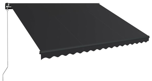 Manual Retractable Awning 450x300 cm Anthracite