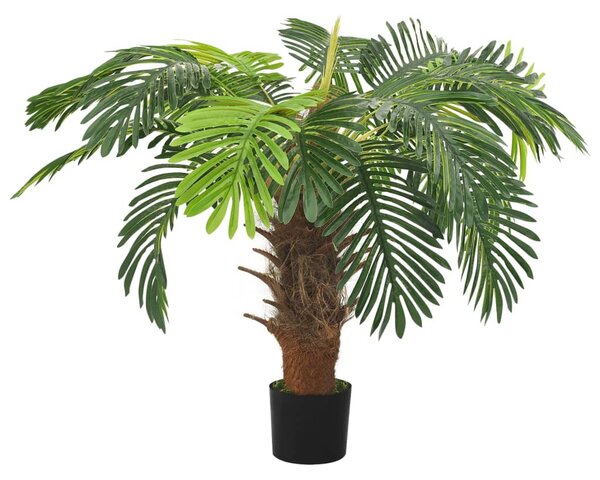 Artificial Cycas Palm with Pot 90 cm Green