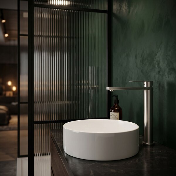 Bathroom faucet Rea Hunter Brush Nickel