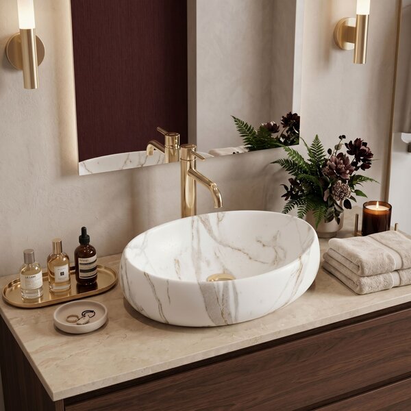 Countertop washbasin Rea Linda Lava Mat