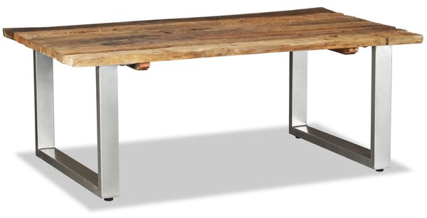 Coffee Table Solid Reclaimed Wood 100x60x38 cm