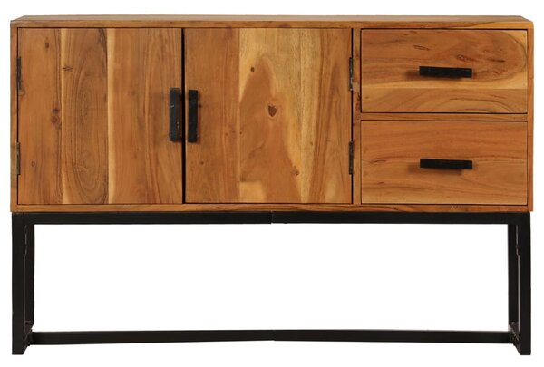 Sideboard Brown 110x30x70 cm Solid Wood Acacia