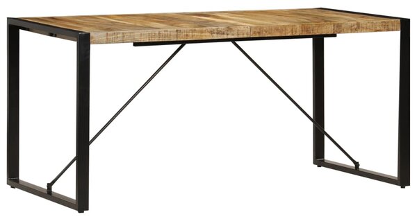 Dining Table 160x80x75 cm Solid Mango Wood