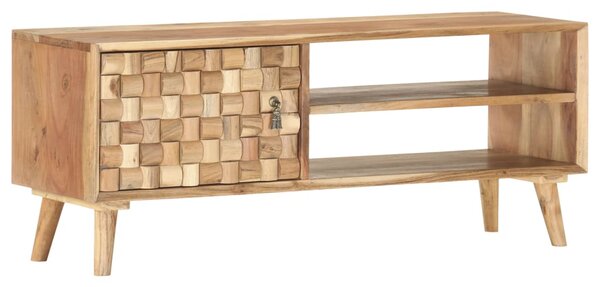 TV Cabinet 100x35x40 cm Solid Acacia Wood