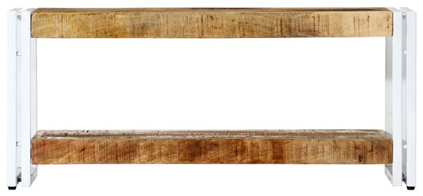 TV Cabinet 90x30x40cm Solid Mango Wood