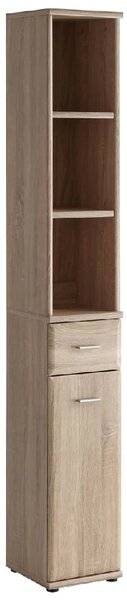 Arcata Wooden Hallway Storage Cabinet Tall In Sonoma Oak
