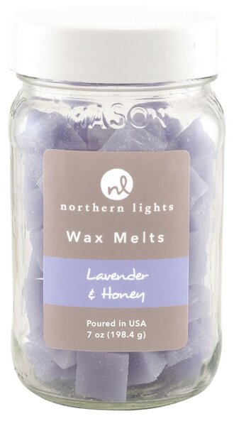 Northern Lights Lavender & Honey Wax Melts Purple