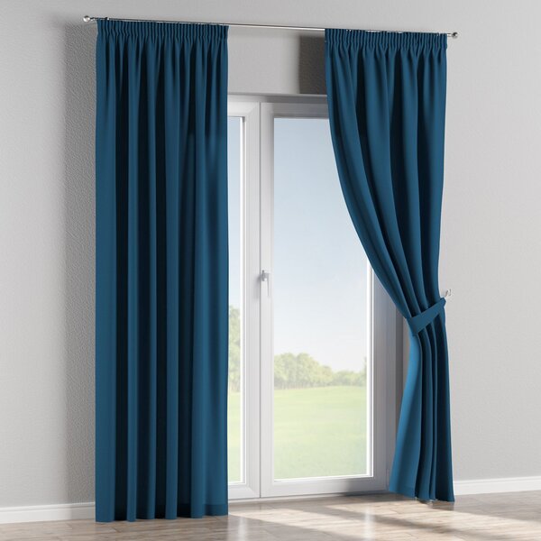 Pencil pleat curtain