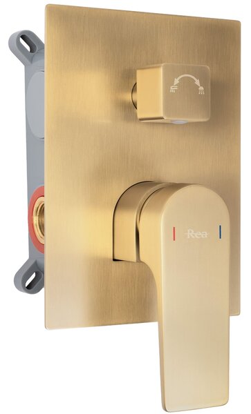 Shower set Rea MOBY Brush Gold