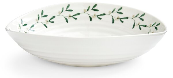 Sophie Conran Mistletoe set of 4 Pasta Bowls White