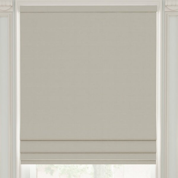 Linda Barker Royal Velvet Made to Measure Roman Blind Ivory