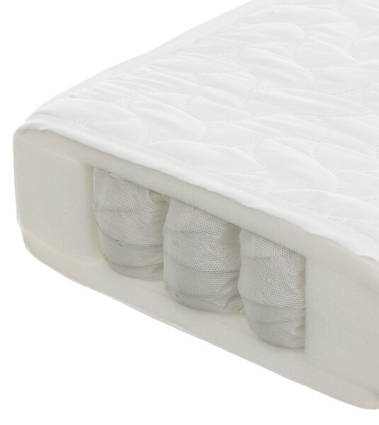 Obaby Pocket Sprung Single Mattress White