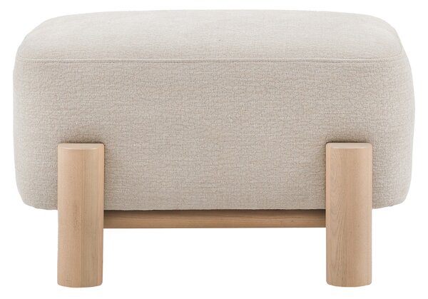 Kova Footstool in Cream