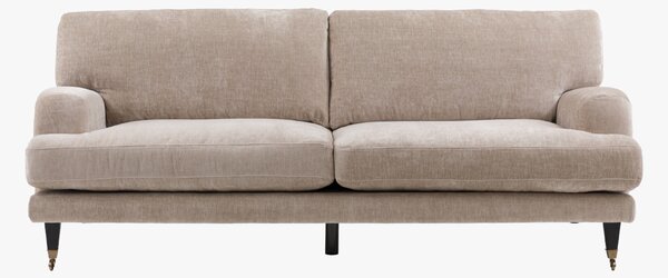 Fairmont 3 Seater Sofa in Velour Cream