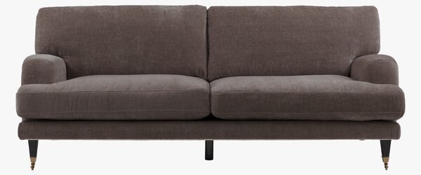 Fairmont 3 Seater Sofa in Velour Grey