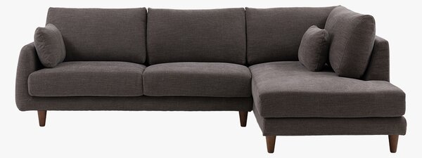 Snug Right Hand Chaise in Grey
