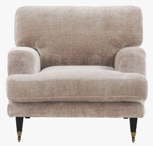 Fairmont Armchair in Velour Cream