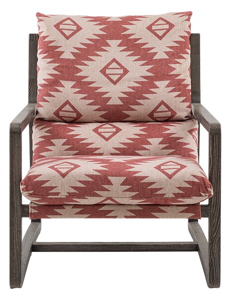 Tranquil Lounge Chair in Aztec Print