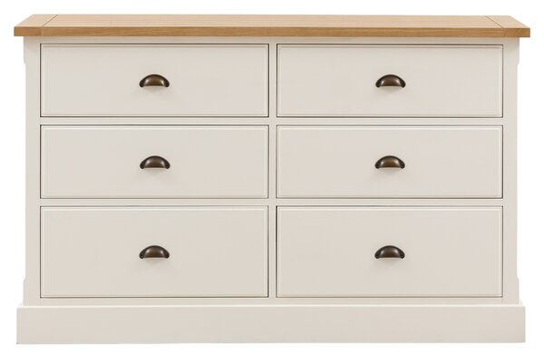 Harvest 6 Drawer Chest in White