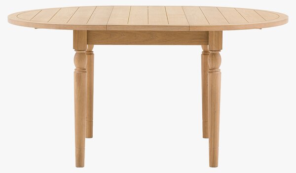 Harvest Extendable Round Dining Table in Natural
