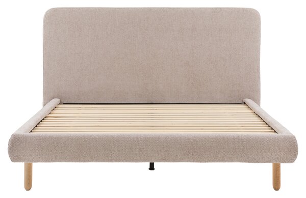 Slumber Double Bedstead in Cream Boucle