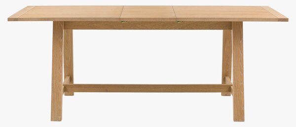 Harvest Extendable Trestle Dining Table in Natural
