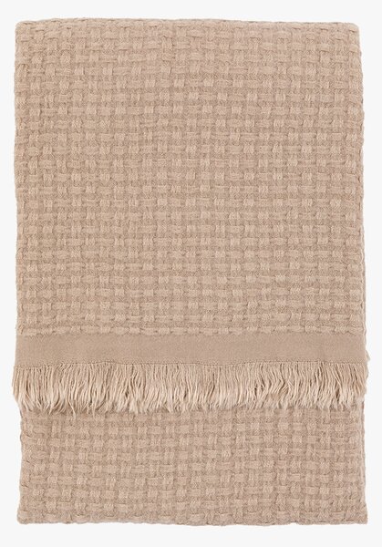 Zia Soft Touch Waffle Throw in Natural