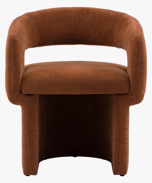 Curve Dining Chair in Rust