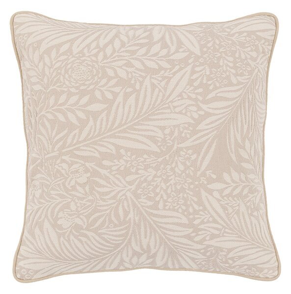 Oakleigh Leaf Woven Cushion in Natural