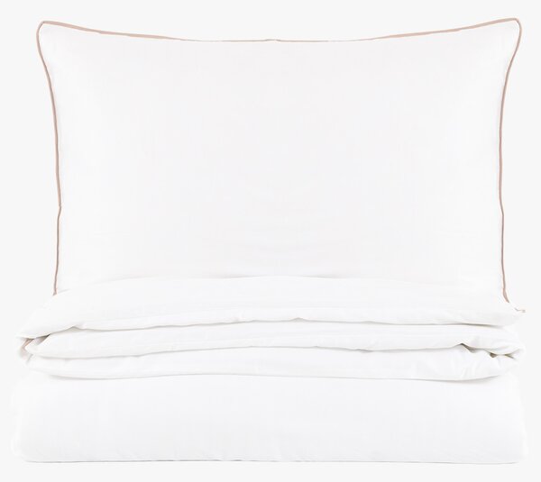 Nomi Egyptian Cotton Piped Duvet Cover Set, Single