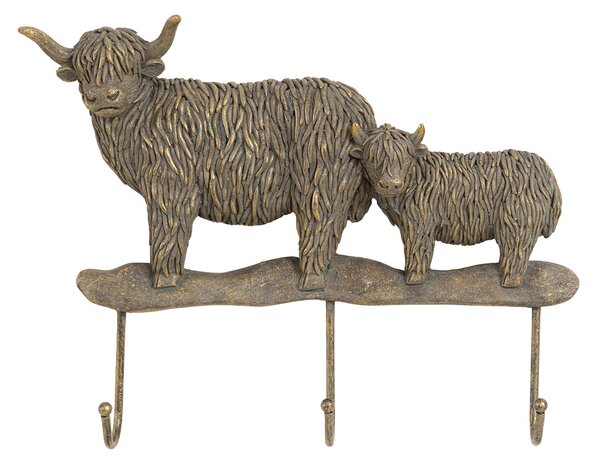 Alba Highland Cow Mum and Calf Hooks