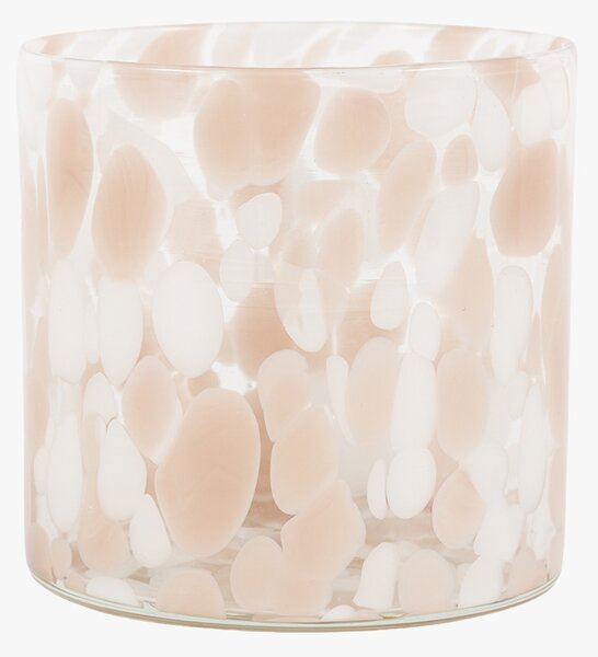 Rumi Confetti Candle Holder in Taupe, Large