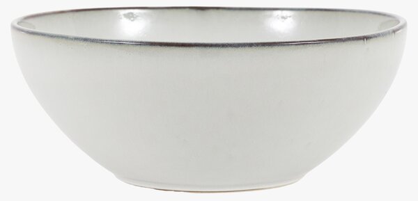 Dusk Glaze Salad Serving Bowl in Grey