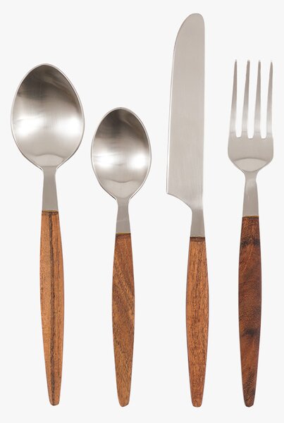 Arbor Wooden Cutlery, Set of 16