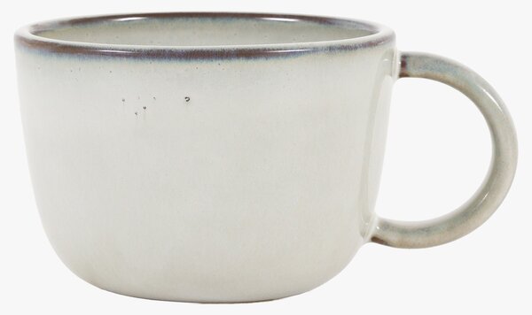 Dusk Glaze Mug in Pale Grey, Set of 4