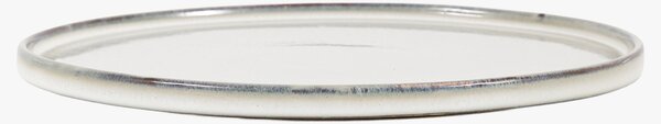 Dusk Glaze Side Plate in Pale Grey, Set of 4