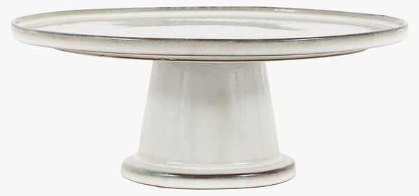 Dusk Glaze Cake Stand in Pale Grey
