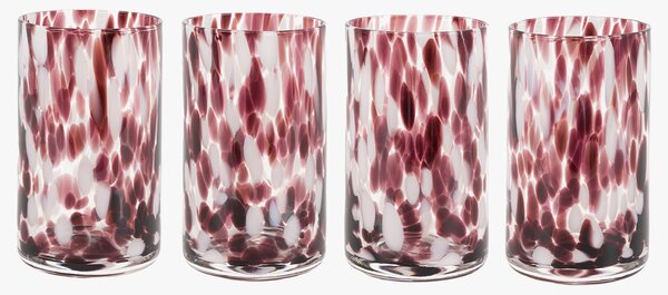 Speckle Highball Glasses, Set of 4